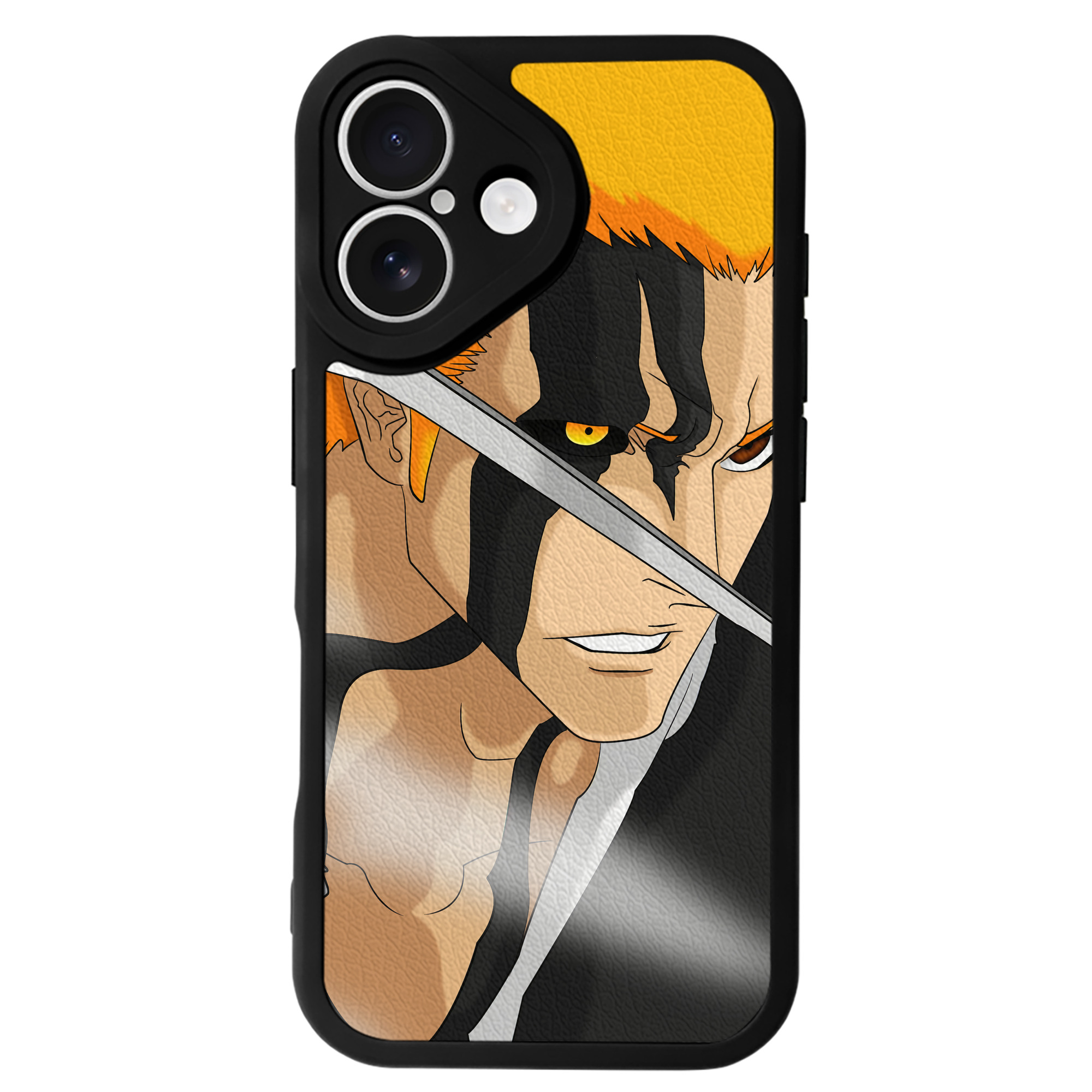（画像用） ブリーチ BLEACH 【iPhone 16シリーズ対応】シリコンスマホケース（レザー調） 材質：シリコン